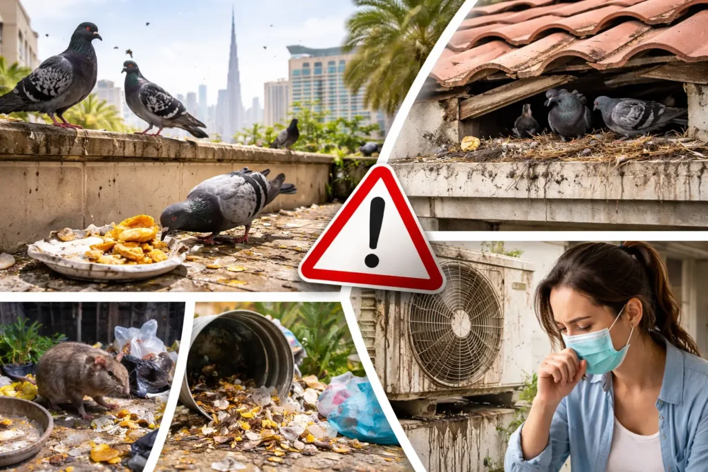 why bird control is essential in dubai