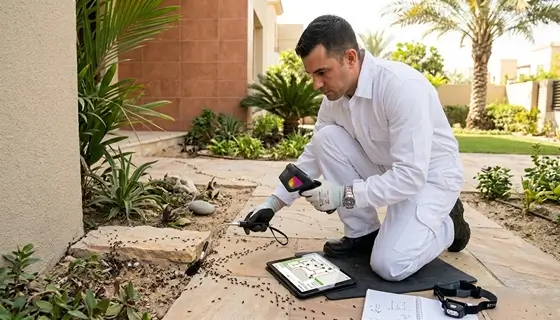 ant colony inspection mapping