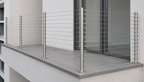 bird wire for balconies terraces