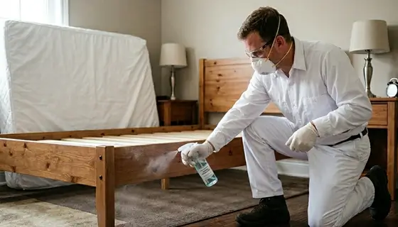 chemical residual treatment for bed bugs