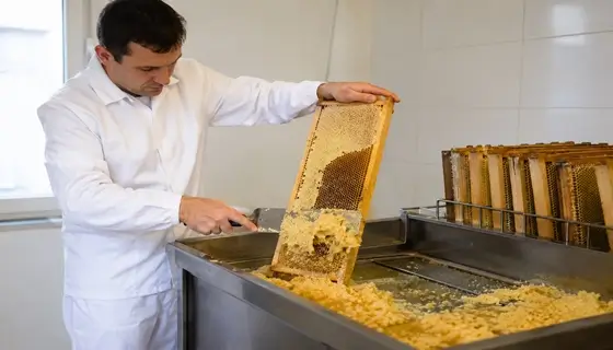 honeycomb wax removal