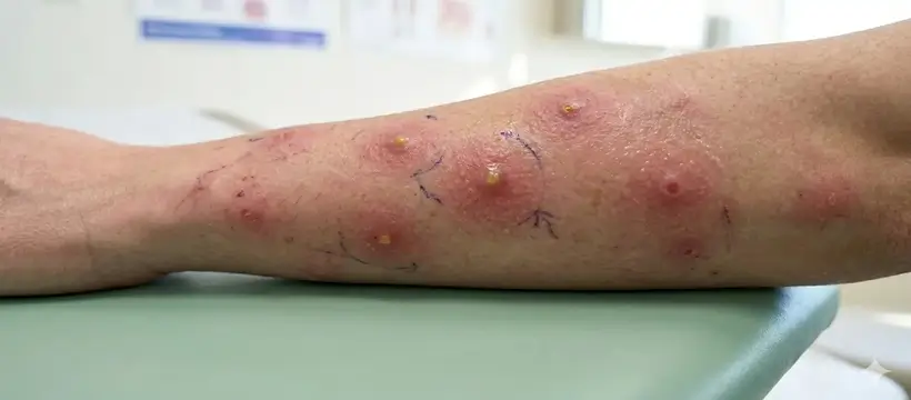 painful stings allergic reactions
