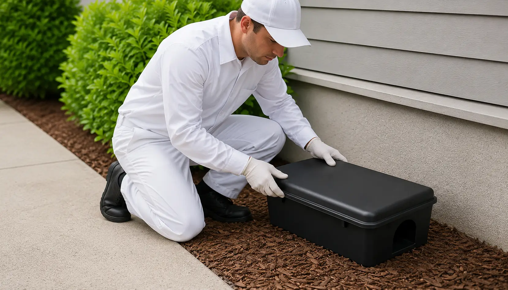 rodenticide baiting program image