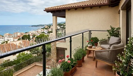 villa residential balcony protection