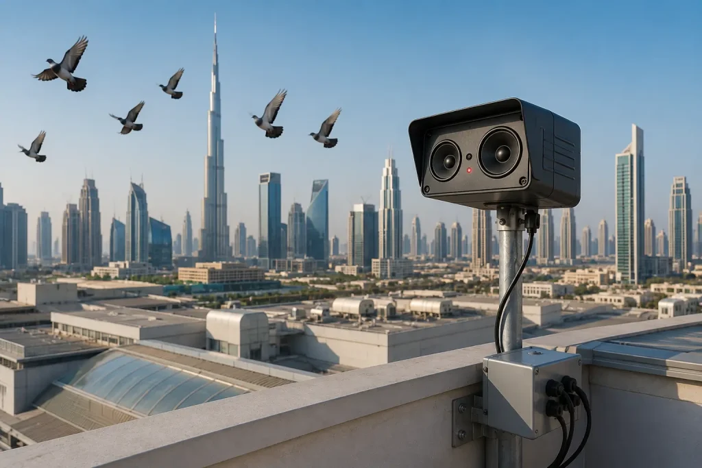 bird control using electronic systems