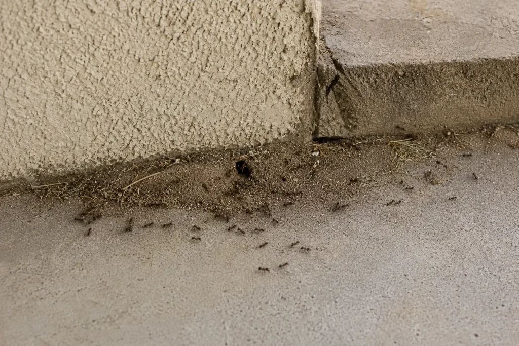 identify hidden ant nests around your home