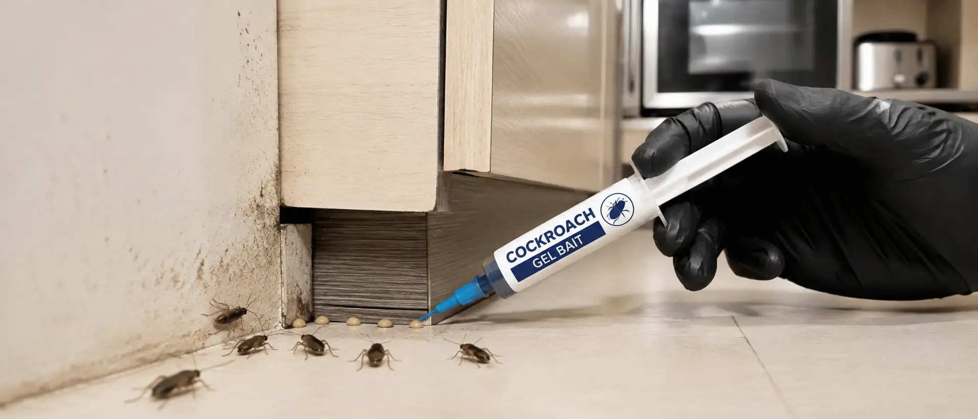 cockroach gel treatment